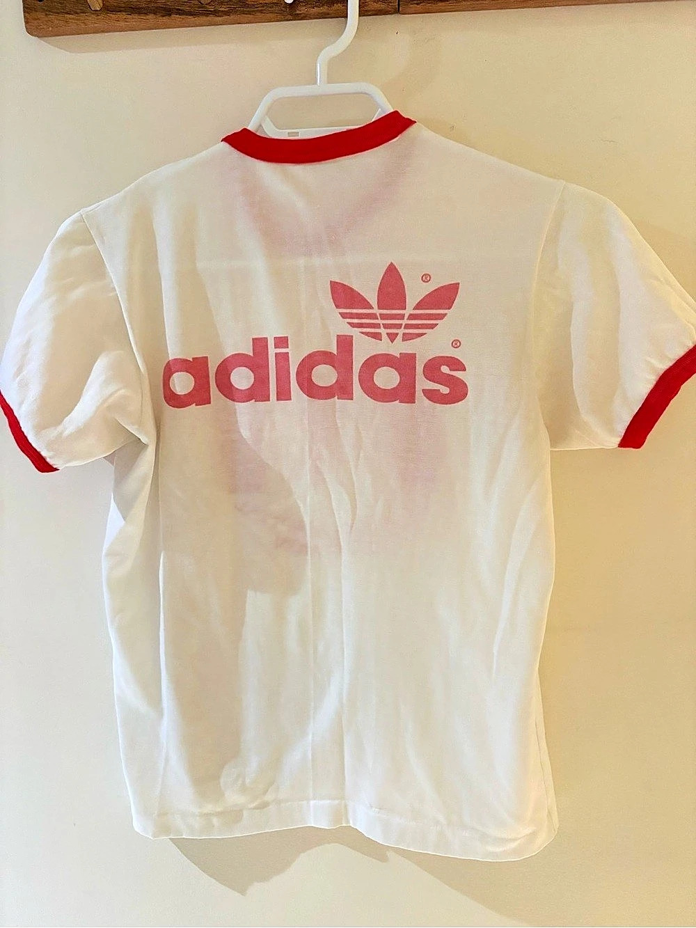 Vintage Adidas Ringer Tee - Picture 2 of 2